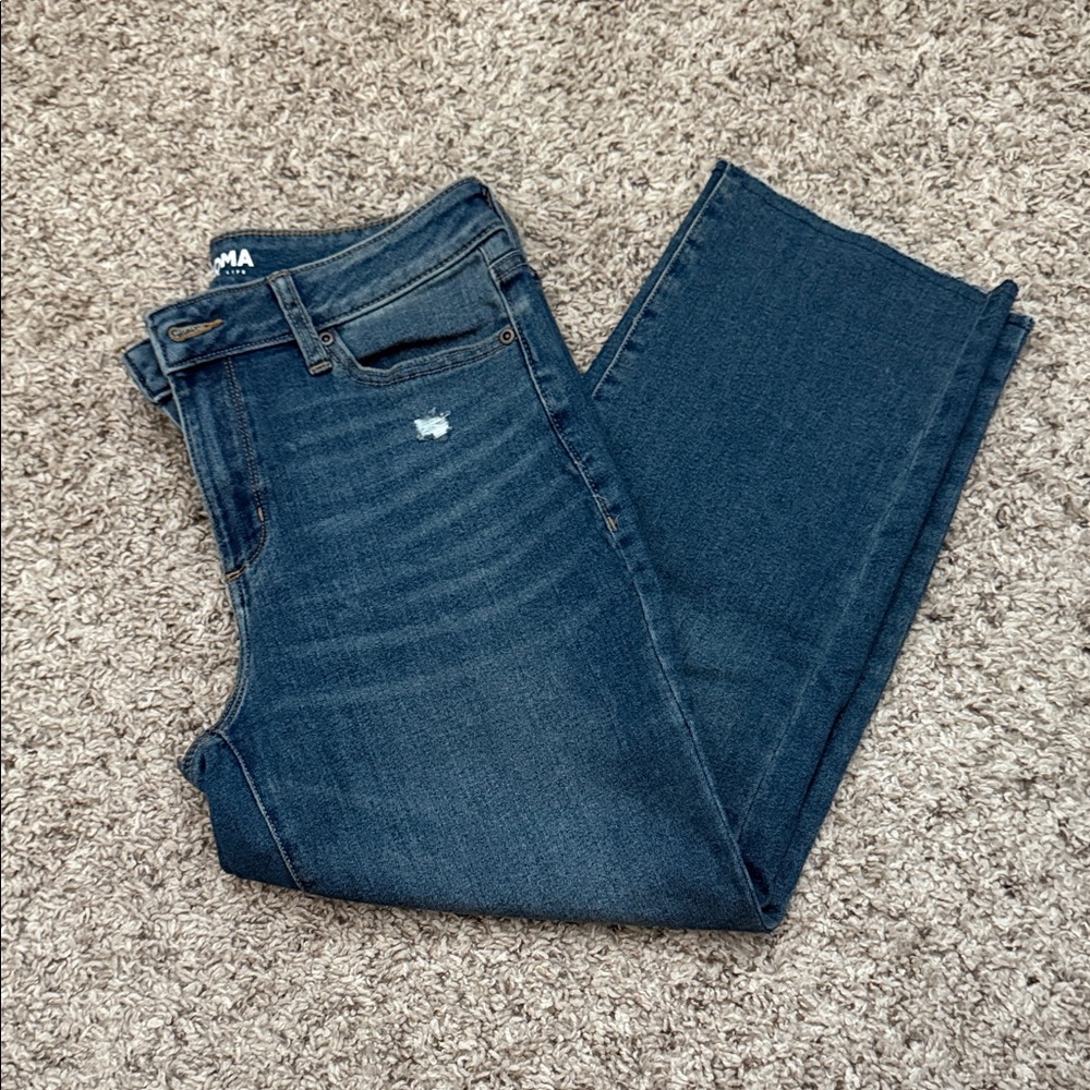 Sonoma Dark Blue Ankle & Cropped Jeans